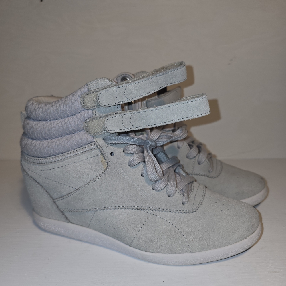 Reebok Women's Gray High-Top Sneakers